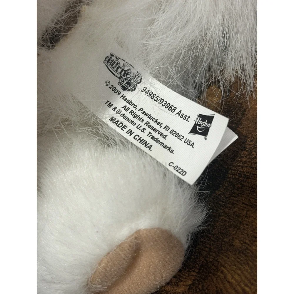 2009 Hasbro FurReal Friends Lulu Walking White Plush Kitten Kitty Cat 9